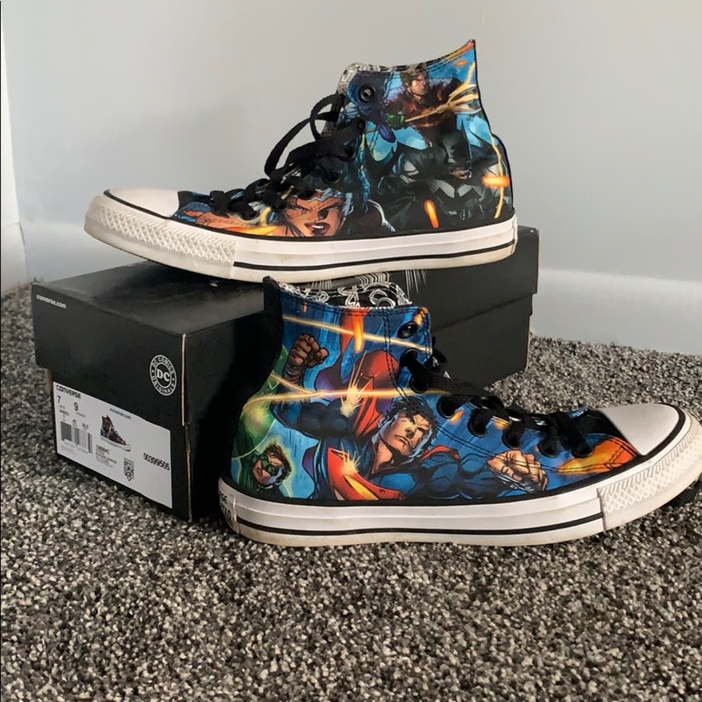 Chuck Taylor Converse Justice League high-tops